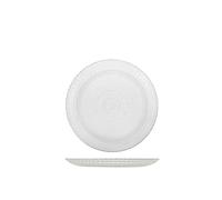 H&H Set de 6 platos de vidrio transparente VENERE Fruta Ø21 cm - Platos elegantes y resistentes para frutas, postres y aperitivos