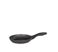 H&H Stone Grey Sartén de aluminio con revestimiento antiadherente Stone, 18 cm, inducción