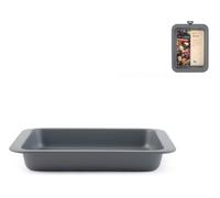 H&H Tegli Rectangulares Deli Chef De Aluminio Antiadherente Gris cm