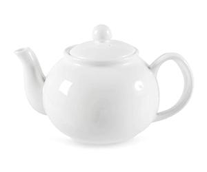 H&H Teiera In Porcellana Bianca Lt 0,67