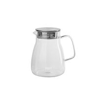 H&H Teiera In Vetro Borosilicato Lt 0,8