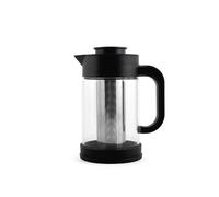H&H Tetera De Vidrio Borosilicato Con Filtro De Acero Inoxidable 18/10 Lt 0,9.