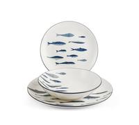H&h servizio tavola 18 pezzi atlantic
