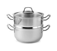 H&h vaporiera con coperchio alessandro borghese cm 22