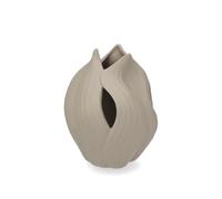 H&H Vaso Arborea In Porcellana Beige Cm 10,5X13