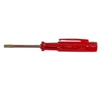 H+H Werkzeug 940 - Juego de 5 destornilladores de radio (3 x 40 mm, 100 mm), color rojo
