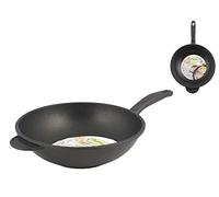 H&H Wok fusión Antiadherente Extra Chef 1 Mango baquelita cm28