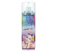 H HANSEL HOME Laca con Purpurina para el Pelo Temporal - Fácil de Lavar, Brillo Deslumbrante para Todo Tipo de Cabello, Purpurina Azul Marino, 125ml x 1 unidad