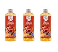 H HANSEL HOME Mikado Reposicion 250 Ml Sin Varillas (Canela, 3 Pcs)