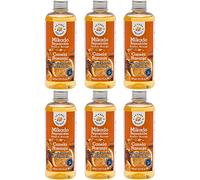 H HANSEL HOME Mikado Reposicion 250 Ml Sin Varillas (Canela Naranja, 6 Pcs)