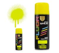 H HANSEL HOME Pintura Spray Amarillo Fluorescente 400 Ml - Pack de 2 Unidades