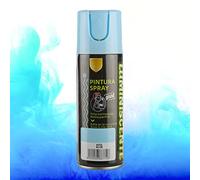 H HANSEL HOME Pintura Spray Brilla en la Oscuridad Tinta Luminiscente Multisuperficie Azul 200ml - Pack de 1 Unidad