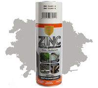 H HANSEL HOME Pintura Spray Zinc Claro 400 Ml