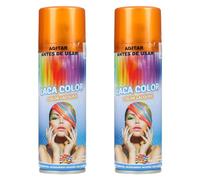 H HANSEL HOME Spray Pelo Color Temporal - Fácil de Lavar, Brillo Deslumbrante para Todo Tipo de Cabello, Bronce, 125ml x 2 unidades