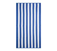 H HANSEL HOME Toalla de Playa Grande Antiarena Toalla 75% Algodón 25% Poliéster 90x170cm, Toallas de Piscina Grandes Suave y de Secado Rápido - Azul Oscuro