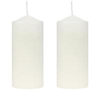 H HANSEL HOME Vela Taco Perfumada, 25 Horas de Duración, 11 x 4,7 cm, Velas Blancas - Dulce de Coco 140g x 2 unidades