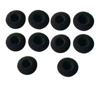 H HILABEE Reemplazo Almohadilla De Espuma Auricular Auricular Paquete De 10 Fundas De Cojines De Esponja para Plantronics Voyager/Pro /