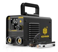 H HZXVOGEN Soldador Inverter 200A, 2 en 1 Lift TIG/MMA, Máquina de Soldar Electrodo Portátil con Pantalla LED, Hot-Start, Anti-Stick, Soldador Electrodo
