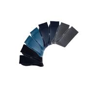 H.I.S Calcetines azul / gris / negro, Talla 43-46