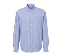 H.I.S Camisa 'H.I.S' azul / blanco M azul / blanco