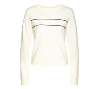 H.I.S Sudadera ecru / negro XXL-XXXL ecru / negro