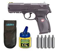 H&K Pistola Airsoft Umarex U25637. Ruger P345 Co2 + Funda portabalines + Biberon 1000 Bolas + bombonas Co2.