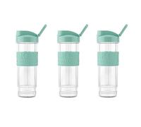 H.KOENIG BTL18 - Kit de botellas para Mini-BLENDER SMOO18, color verde pastel