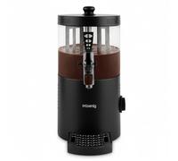 H.Koenig - Dispensador de chocolate caliente de acero inoxidable SHK802, 1200 W, depósito extraíble de 3 L, termotast ajustable, mantenimiento caliente, sistema antigoteo, compatible con lavavajillas