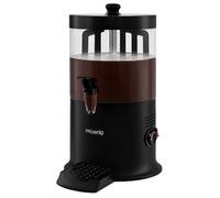 H.Koenig - Dispensador de chocolate caliente de acero inoxidable SHK900, 1200 W, depósito extraíble de 6 L, termotast ajustable, mantenimiento caliente, sistema antigoteo, compatible con lavavajillas