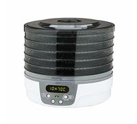 H.Koenig DSY700 Deshidratador de Alimentos, 250 W, 5 Bandejas Extraíbles, Termostato Ajustable, Temporizador hasta 48 Horas, Blanco.