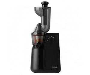 H.Koenig - Extractor de jugo de frutas y verduras vertical GSX26 - Libre de BPA, apertura ancha 135 mm, presión suave 50 rpm, acero inoxidable, silencioso, 250 W, antigoteo, lavable a máquina