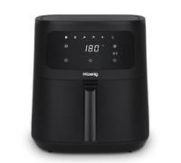 H.Koenig Freidora de aire XXL FRY880, Capacidad 8L, Cocina hasta 10 personas, Regulable 80-200°C, 5 Modos de Cocción, Temporizador 60min, 5 Programas, Pantalla Táctil