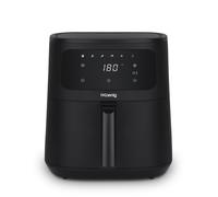 H.Koenig Freidora de aire FRY840, Capacidad 4L, Cocina hasta 6 personas, Ajustable 80-200°C, 5 Modos de Cocción, Temporizador 60min, 5 Programas, Pantalla Táctil