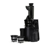 H.Koenig GSX24 Exprimidor vertical de frutas y verduras Vitamin + BPA-free - Boca ancha 82 mm - 3 tamices para zumo fino o espeso y sorbete - Presión suave - 50 revoluciones 400 W
