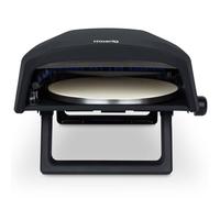 H.Koenig GINO640 Horno de Pizza a Gas con Superficie Giratoria 32cm Negro