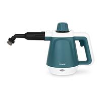 H.Koenig Limpiador de vapor manual NV680, Elimina el 99,99% de las bacterias sin productos químicos, 3,5 bar, Vapor 40 g/min, Listo en 5 min, 13 Accesorios, Azulejos, Cocina, Baño, Ventanas, Tejidos