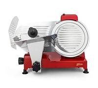 H. Koenig - Cortafiambres eléctrico profesional MSX254, cuchilla 25 cm, corte 0-12 mm - Rojo
