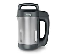 H.Koenig MXC20 Batidora de Sopas Térmica de Acero Inoxidable 1,1 L Negra, Multifunción, Función Mezcladora, 2 Programas de Cocción, 850 W