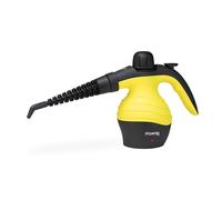 H.Koenig Limpiador a Vapor de Mano 4,2 bar NV60, 250 ml, Portátil, De Mano, Compacto, Ergonómico, Potente 1000W, 6 Accesorios Multiusos