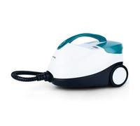 H.Koenig Limpiador a Vapor 4 barras H.Koenig NV6400, Autonomía 45min, Listo en 8min, 1,5L, Potente 2000W, Compacto, Multifunción, suelo, muebles, coche, Accesorios + 2 cepillos nylon/acero inoxidable