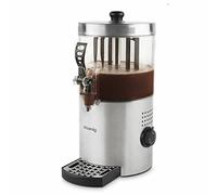 H.Koenig SHK800 Maquina Dispensadora de Chocolate Caliente, Capacidad 3L, Diseño en Acero Inoxidable, Temperatura Entre 90ºC y 120ºC, 1200W