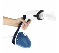 H.Koenig Plancha vertical STM10 portátil y ergonómica, vapor continuo 24 g/min, Autonomía ilimitada, Suela de acero inoxidable, Lista en 35s, Depósito de agua 250mL