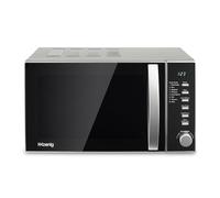 H.Koenig VIO2 Microondas sin Grill, 20 litros, 700 W, Temporizador hasta 60 min, Pantalla LED, 5 Niveles de Potencia de Calentado, Modo Expess y Descongelador, Plato Giratorio 24,5 Cm