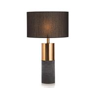 H-M-SJZ Post-Moderna Lámpara De Mesa De Cemento Lámpara De Noche Americana Creativa Nórdica Modelo De Habitación De Hotel Salón Negro Lámparas De Oficina Lámpara De Estudio