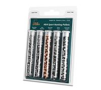H&N - Paquete de pellets de muestra .22 5.5 mm para rifle de aire, control de plagas, 5 tipos de pellets para probar