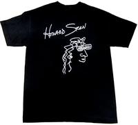 H%%o%w%a%rd Stern T-Tshirts Camisetas y Tops Self Portrait Signature King of All Media Men's tee Black(Medium)