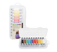 H&P ACQUERELLO FINE TUBETTO 18 ML BLISTER 10 COLORES SURTIDO