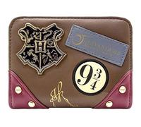 H.P. Insignia de Hogwarts Ollivanders Billetera Marrón, Talla Única, Marrón, Taille Unique, Único