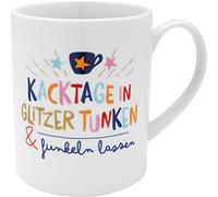 H:) PPY life 47376 - Taza XL de porcelana (60 cl), diseño de flores