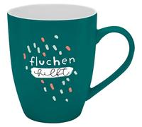 H:)PPY life Taza con diseño maldición ayuda, con precinto